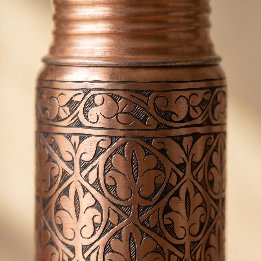 Özel Seri Lale Desenli Matara (1 Litre)