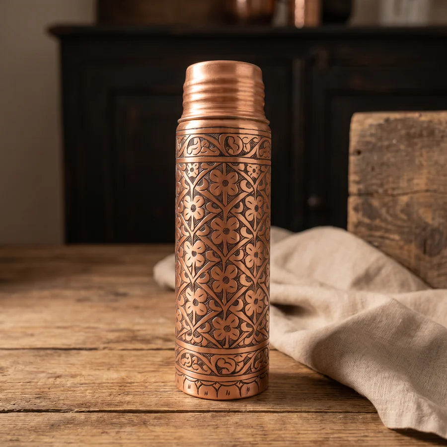 Özel Seri Papatya Desenli Matara (1 Litre)