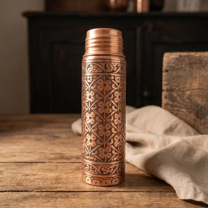 Özel Seri Papatya Desenli Matara (1 Litre)